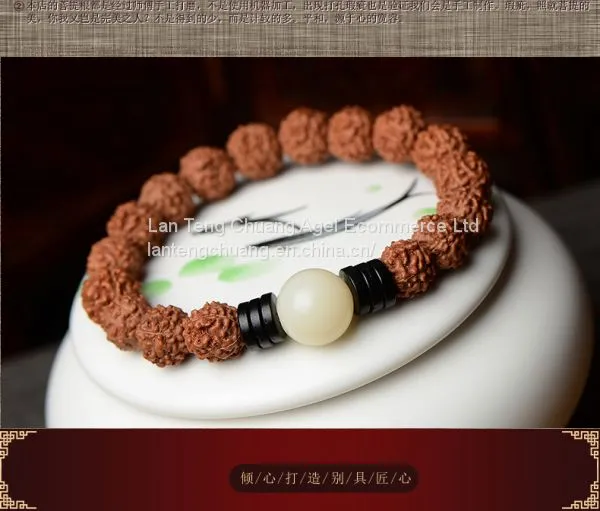 Nepal Small Diamond Bracelets Vajra Bodhi Men Wenwan Lap Beads Bracelets Pu Tizi Retro Bracelet photo-3