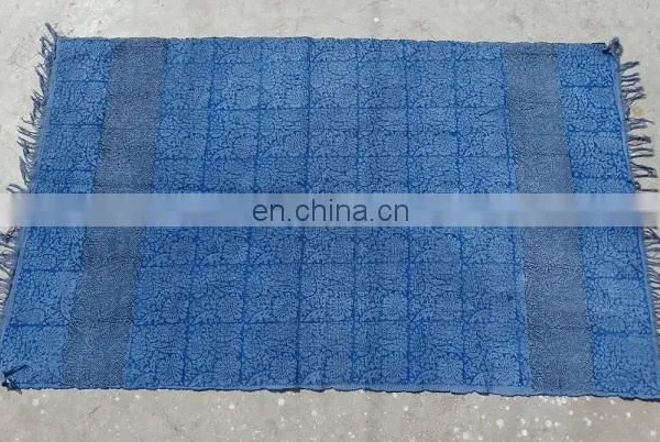 Vishal Handicraft-73x39" Indian Hand Woven 100% Hemp Rug/Indian Rug Cotton Fringes Floor Throw Area Rug Wholesale photo-2