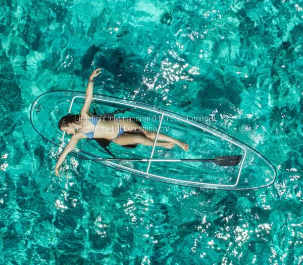 Transparent Kayak, Clear Kayak, Crystal Kayak, Polycarbonate Kayak, Clear Canoe, Transparent Canoe, Crystal Canoe Kayak photo-4