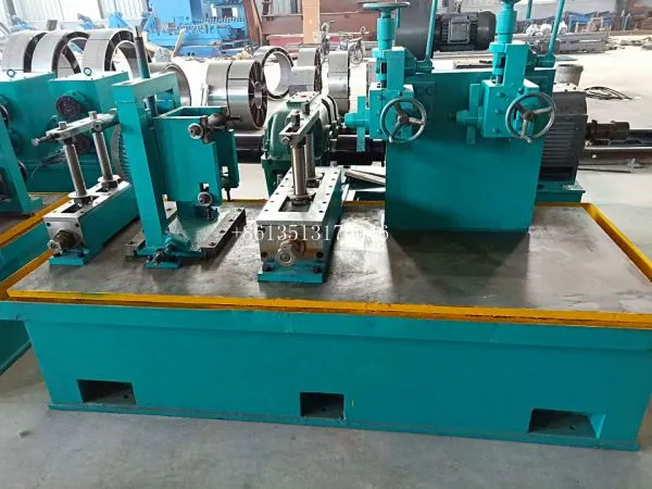 High Frequency Straight Seam Welded Carbon Steel Oil Pipe Making Machine photo-2