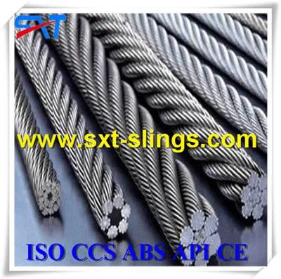 Galvanized Steel Wire Rope With Multi Layers 6*19+FC photo-5