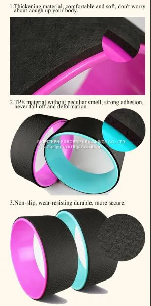 High Quality Eco-Friendly Yoga Wheel For Yoga Exercise photo-5