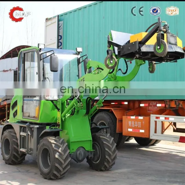 Mini Loader 0.6ton Farming Tractor Mini Wheel Loader of Front Loader photo-2