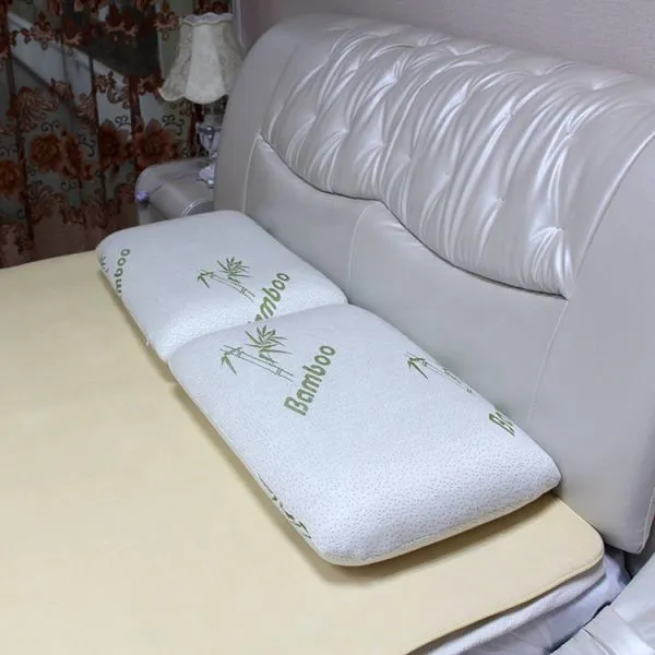 2018 Wholesale Breathable Environmental Memory Foam Bamboo Pillow photo-2