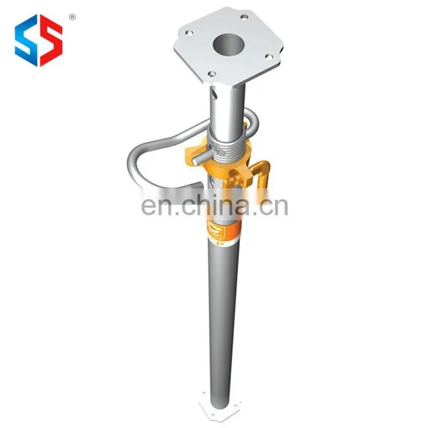 ASP-080 Telescopic Scaffolding Galvanized Trench Tubular Steel Shoring Props photo-3