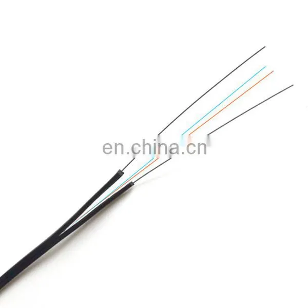 Manufacturer Price 2 Core Fiber Optic Cable Drop Cable for FTTH