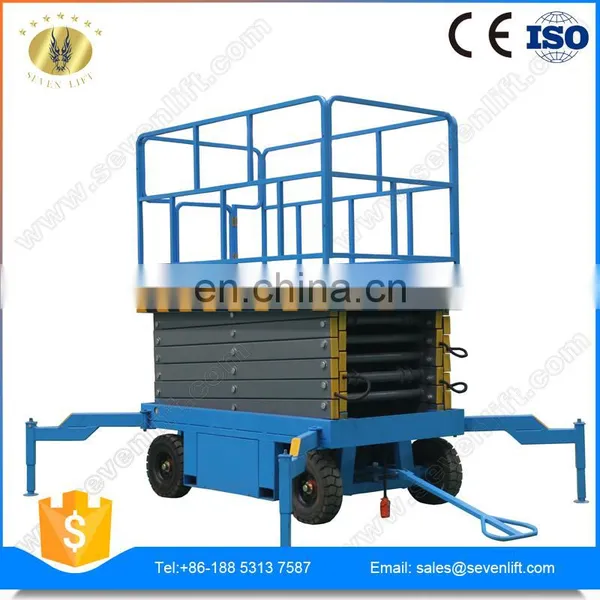 7LSJY Shandong SevenLift 500kg Hydraulic Electric Jlg Scissorlift Table for Sale photo-5