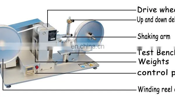 Wholesales Hot Selling High Quality RCA Scroll Tape Abrasion Tester/Paper Friction Testing Machine With Factory photo-5