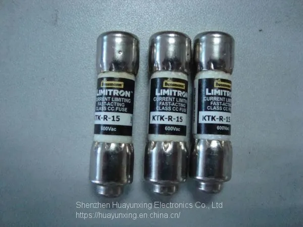 KTK-R-15 Bussmann Fuses KTK-R Class CC 600Vac, Fast-acting Fuses photo-4