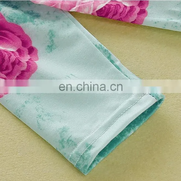 Soft Cotton Baby Sleeping Bag With Hairband Set Floral Print Baby Knotted Gown photo-3