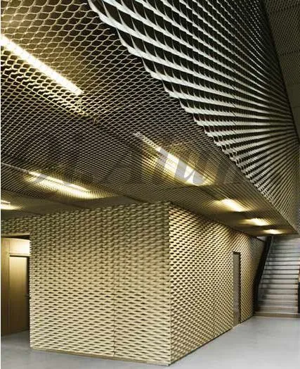 Diamond Hole Expanded Metal Mesh Sheets Aluminum Decorative Wire Mesh Manufacturer photo-5