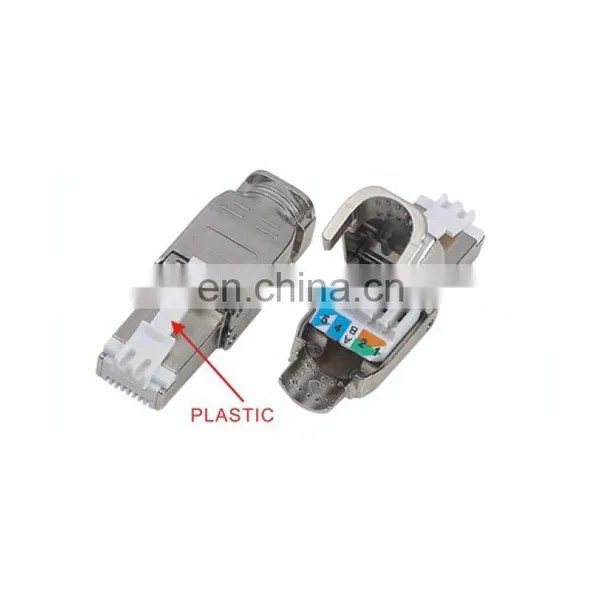 Cat7 Rj45 Ftp Toolless Plug Keystone Jack Connector Price photo-3