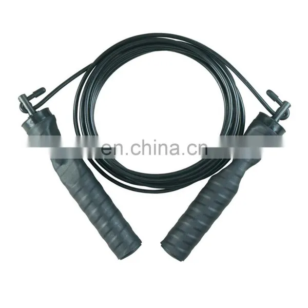 Custom Adjustable Wire Skipping Speed Jump Rope for Fitness Training photo-7