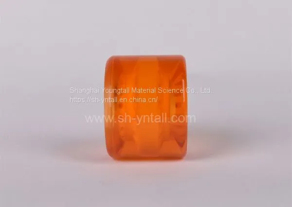 pu Wheels for Skate Board 60*45 Transparent Orange Custom Logo pu Pulley for Skateboard photo-4
