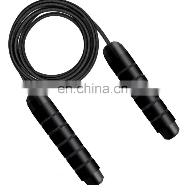 Wholesale Professional Adjustable Plastic PVC Fitness Weight Speed Skipping Jump Rope photo-2