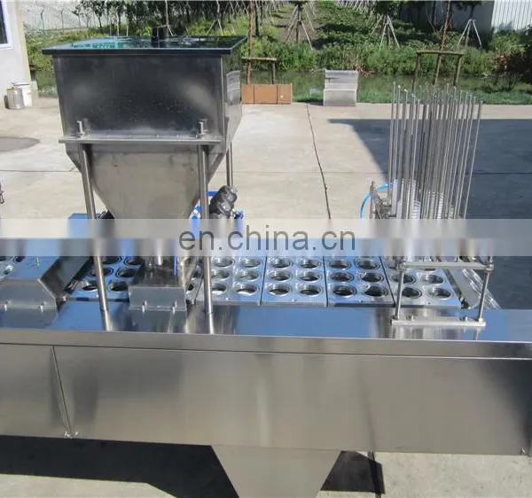 Fully Automatic Flavoured Fruit Milk Cup Filling Sealing Machine photo-2