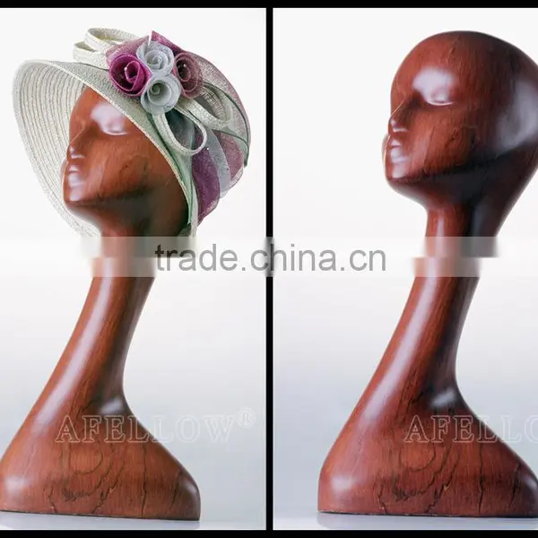 Fashion Women Head Mannequin Plastic Female Mannequin H1070 photo-2