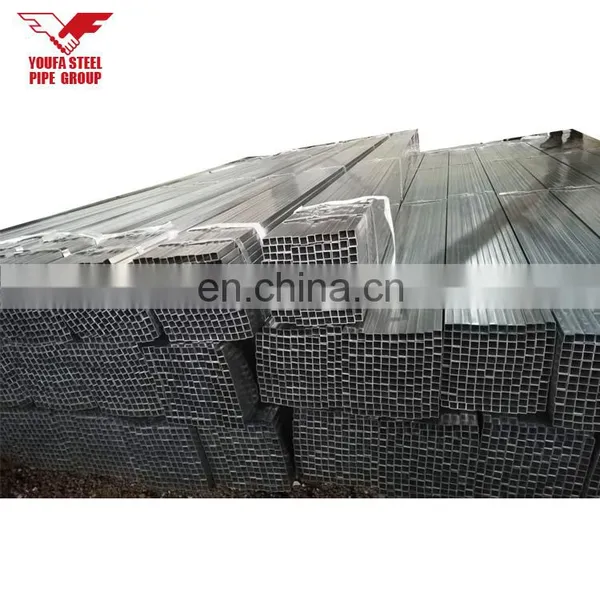 Popular ASTM A500 GRB Low Carbon Mild HDG Square Steel Pipe photo-3