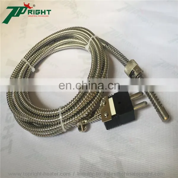 Thermocouple J - Type/temperature Sensor With Probe 8x12mm Standard Plug photo-4