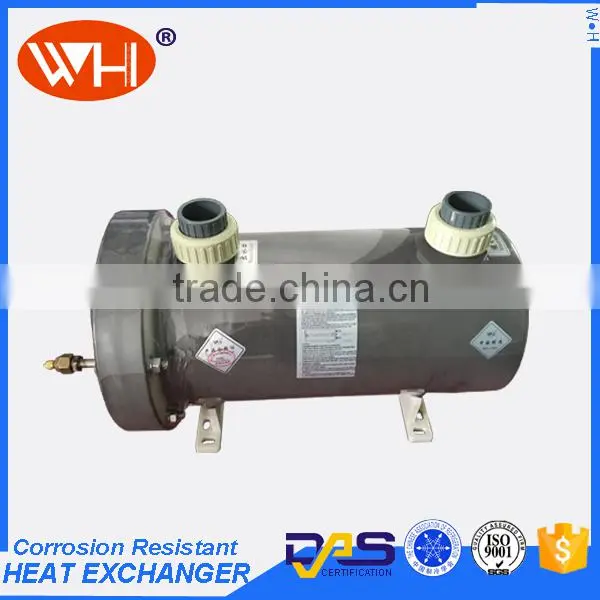 High Efficient 8.0HP Swimming Spa Heat Exchanger From Water to Air Evaporator photo-3