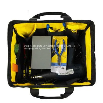 Large Capacity Toolkit Electrician Fabric Workpro Tool Hand Bags Pocket photo-5