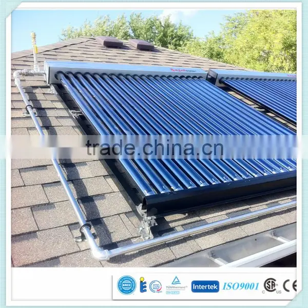 Green Energy Instant Hot Water Vacuum Tube Solar Collector for Resort ( CE, CCC, ISO9001, SRCC, Solar Keymark, CSA-F378 ) photo-4