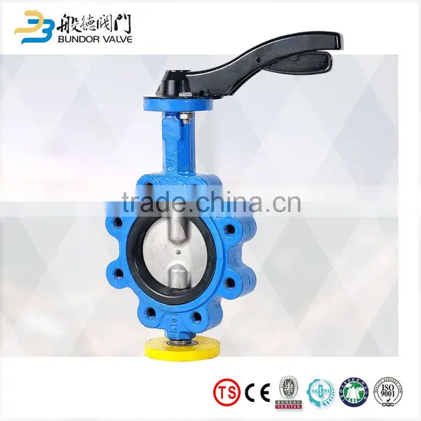 Manual Api Standard Wafer Type Double Stem Butterfly Valve Manufacturers photo-3