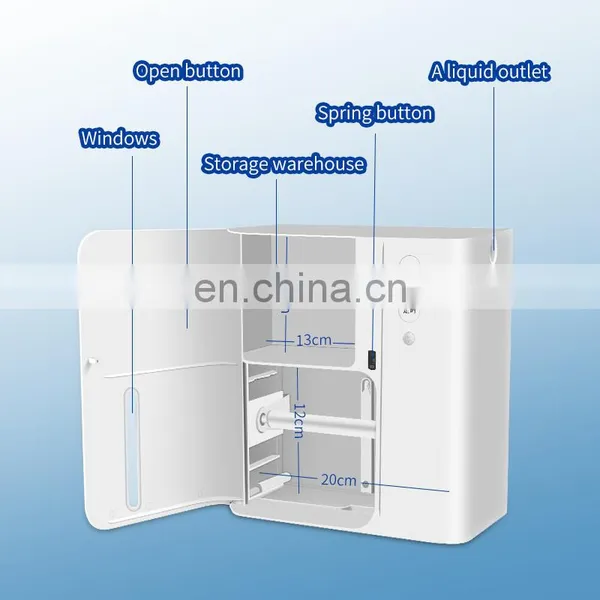 Multifunctional Household Hotel Restaurant Living Room Bathroom Wall-mounted Tissue Box photo-3