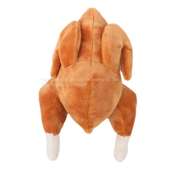 Food Pet Products Dog Chew Toy Stuffed Turkey Stuffed Dog Squeaky Chew Toy Interactive Squeaky Dog Toys