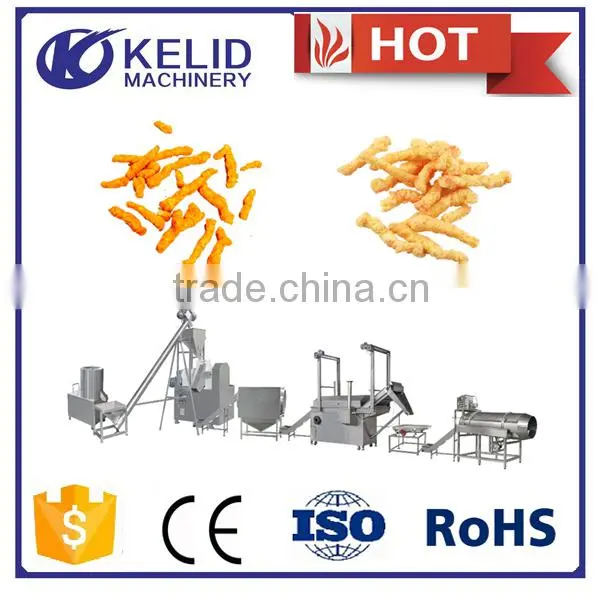 China Supplier New Design Corn Curls Making Machinery photo-5