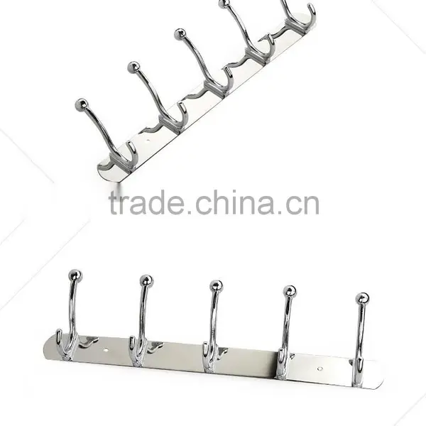 Wesda Zinc Alloy Bathroom Accessories Decorative Stainless Steel Coat Hook for Towel 831 photo-4