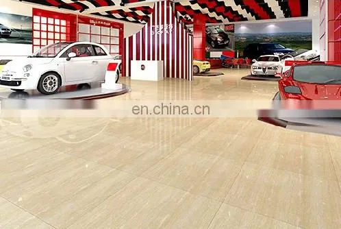 Calacatta 600x600mm Wood Design Glazed Polished Porcelain Tiles and Marble Stone photo-5