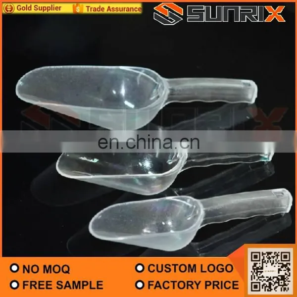 Transparent Plastic Kitchen Scoops, Coffee Candy Shovels photo-2