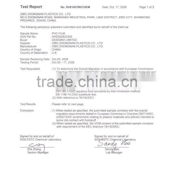 High Quality PVC/PVDC Film for Medical Packaging photo-2