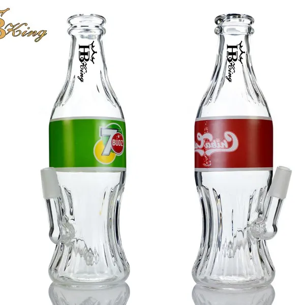 KQ68 9inch Juice Bottle Glass Bong Juice Bottle Glass Bong Smoking Pipe photo-3