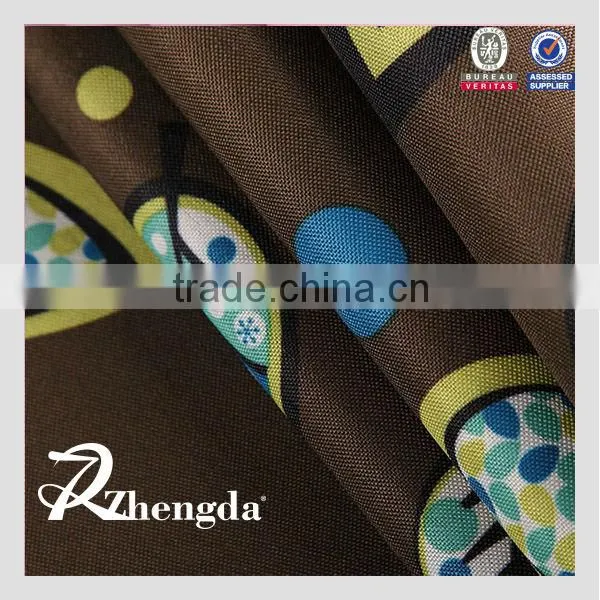 600D PVC Coated Ethnic Print Fabric photo-3