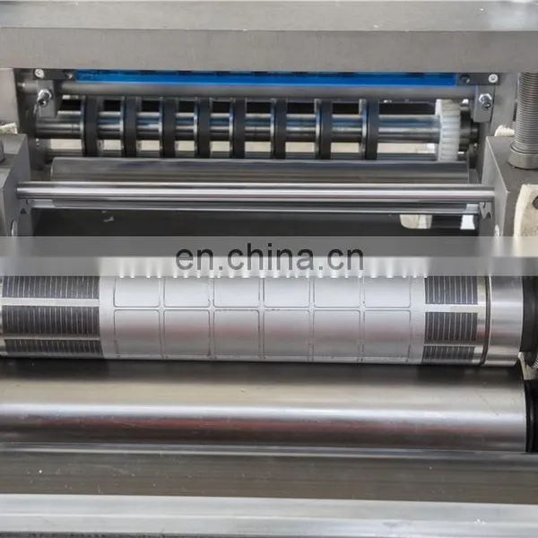 USK320 Roll to Roll Automatic Self Adhesive Blank Barcode Sticker Rotary Kiss Die Cutter Slitter Rewinder Machine photo-4