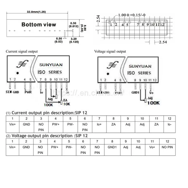 0-5AAC to 4-20mA AC-DC Signal Transmitter IC photo-5
