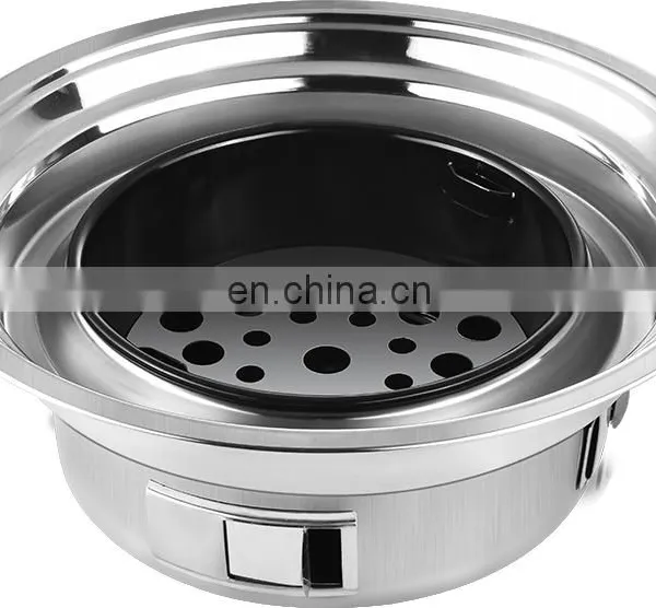 Stainless Steel Outdoor Smokeless Bbq Stove Korean Charcoal Grill photo-4