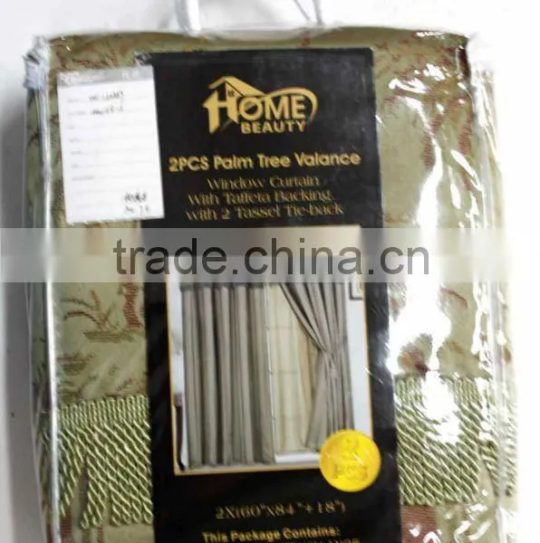 CURTAIN DESIGN NEW MODEL TREE VALANCE WINDOW CURTAIN FROM CHINA