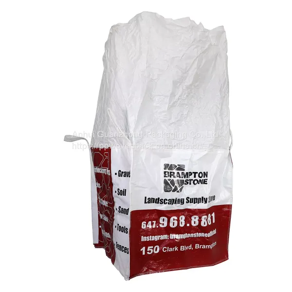 1 Ton Fibc,1000Kg Jumbo Plastic Big For Cement Bag Filling Packing Price China photo-2
