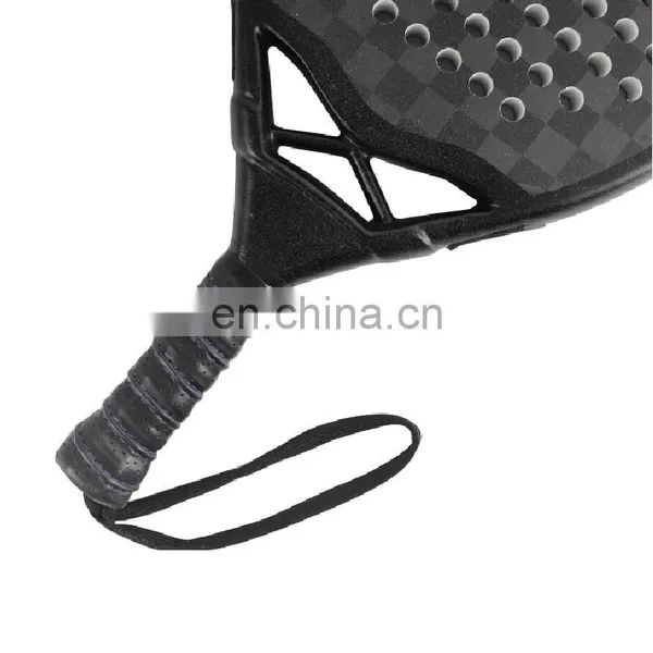 High Quality Custom Fiberglass Carbon 3K 12K 18K Padel Rackets photo-3