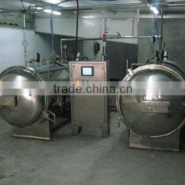 Stainless Steel Two Parallel Connection Pot Hot Water Immersion Retort photo-4