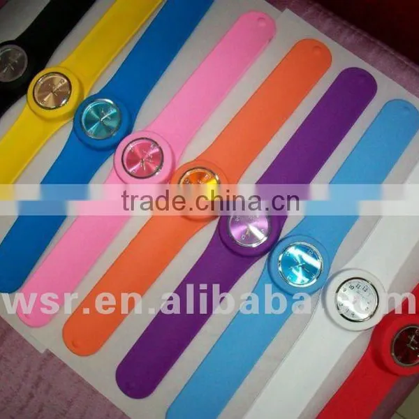 2015 Custom High Quality Silicon Watch Band With Cheap Price.