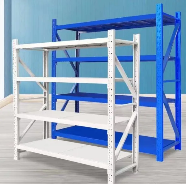Medium Duty Butterfly Hole Upright Storage Rack photo-3