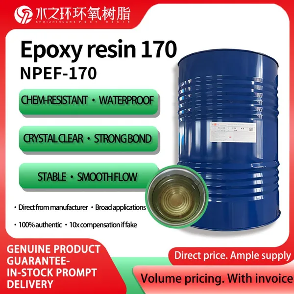 Premium E-51 Epoxy Resin 170 – Superior Adhesion for Metal/Plastic Bonding