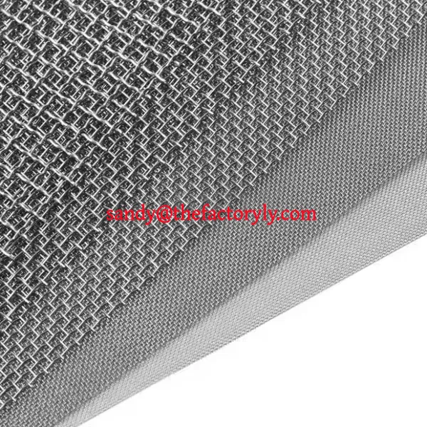 120 150 100x100 Hole/inch 0.1mm Wire 0.15mm Square Hole Nickel Based Alloy Inconel 625 Wire Mesh photo-2
