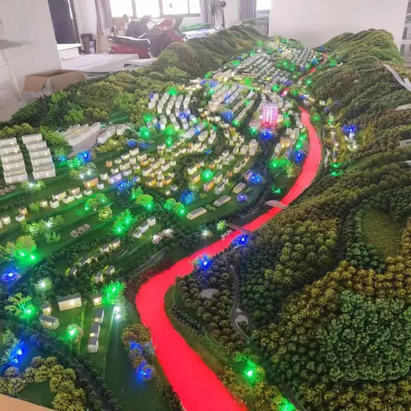 Customized Production of Maotai Town Scene Sand Table Models. a Source Manufacturer of Sand Table Model Production and Customization Company photo-2