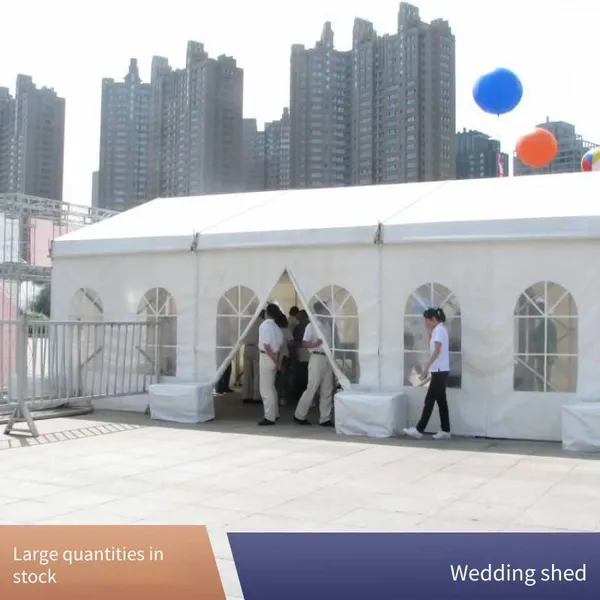 Red Wedding Tent Installation, Outdoor Exhibition Tent Rental, Manufacturer of Aluminum Alloy Mobile Tents photo-4