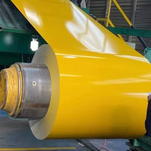 Wood Grain Color Coated Steel Coil Printed PPGI Prepainted Steel Coil Decorative Building Material